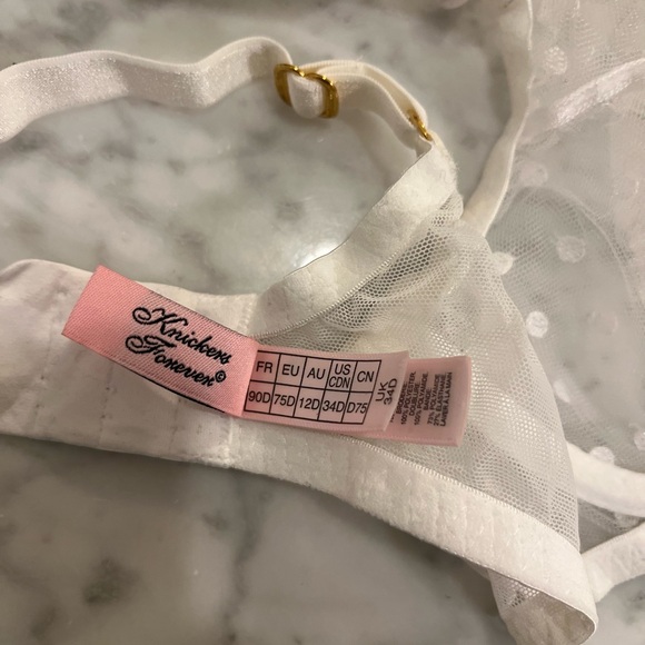 Agent Provocateur white Brie polka dot - Picture 5 of 9